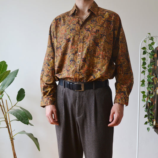 Vintage Paisley Shirt XL