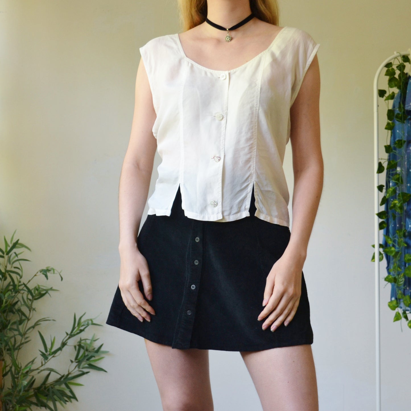 White blouse