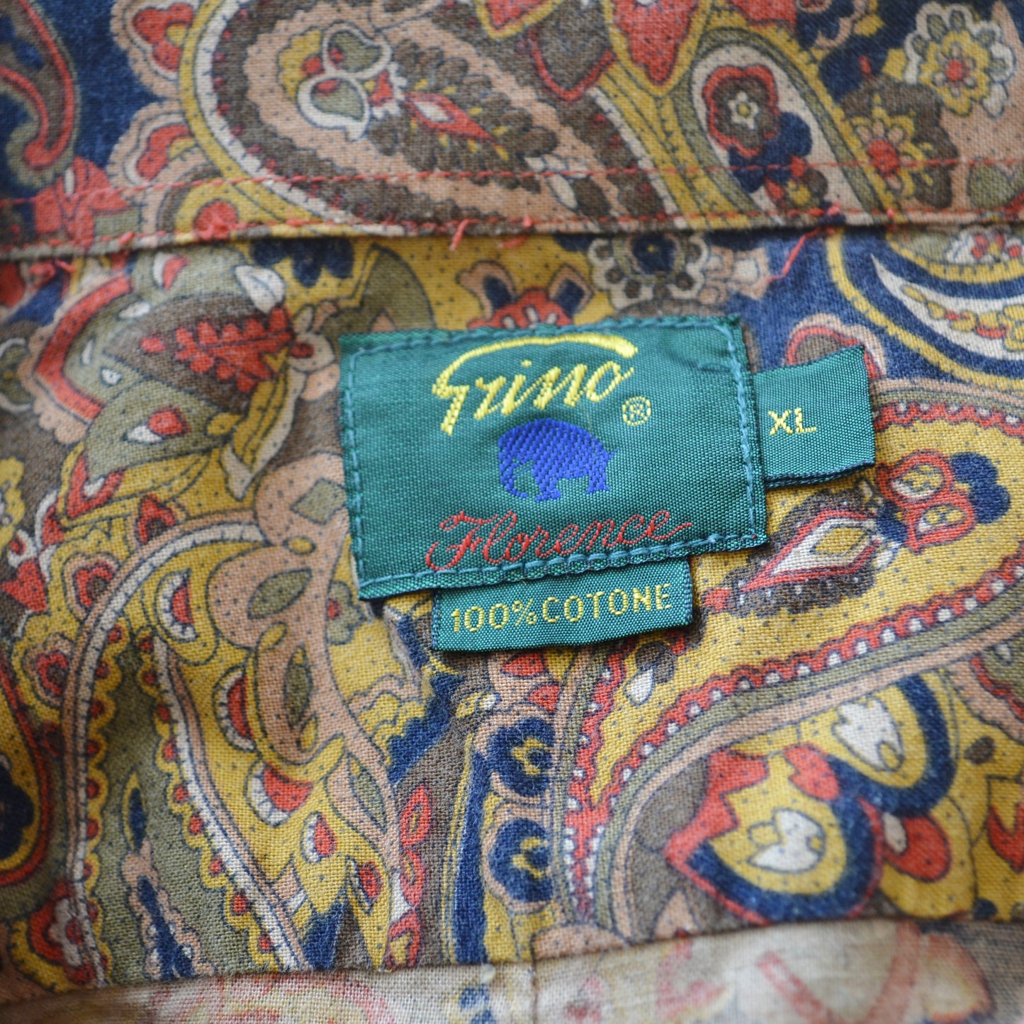 Vintage Paisley Shirt XL