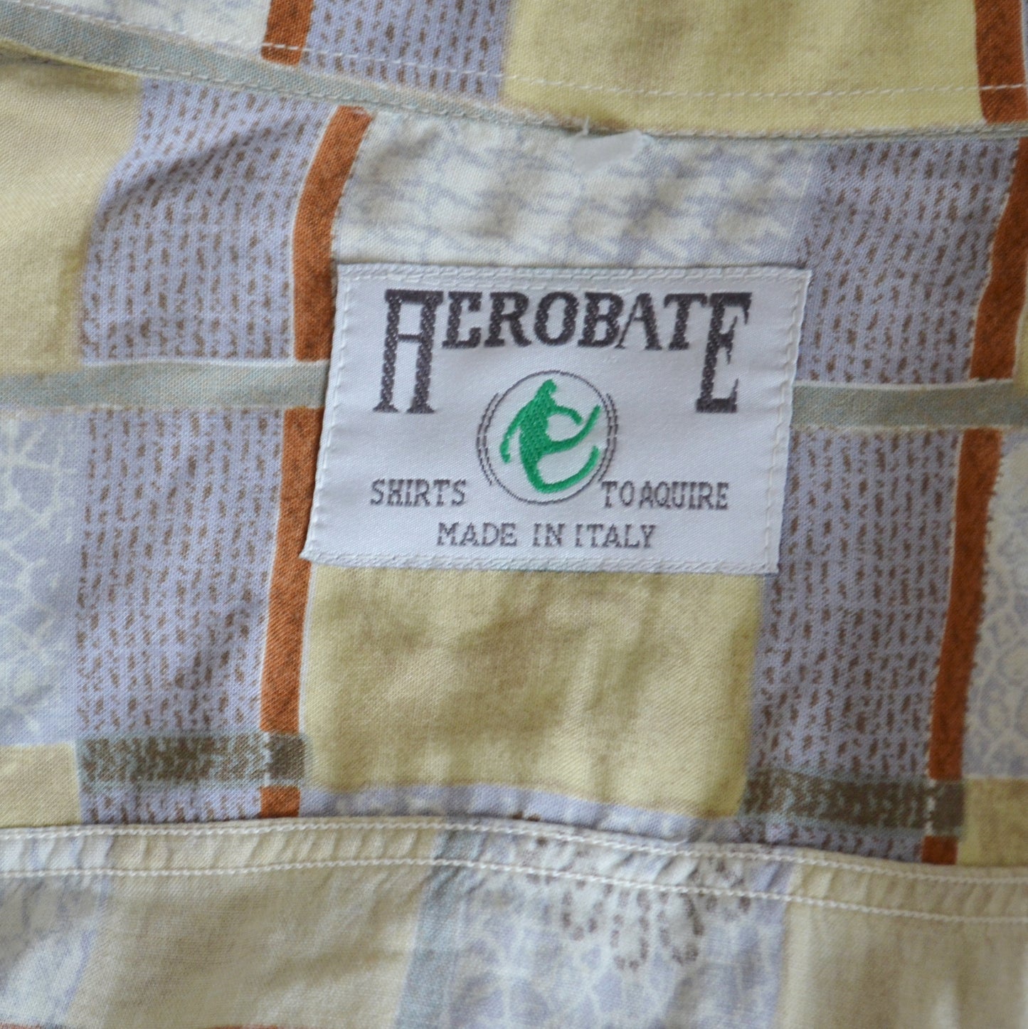 Patchwork shirt L