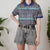 Vintage Retro Polo Top M