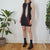Vintage Textured Shift Dress S