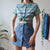 Zigzag blouse S