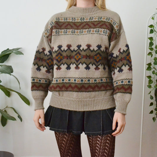 Vintage Retro Jumper S
