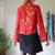 Rose blouse S