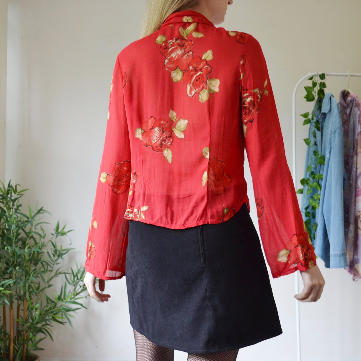 Rose blouse S
