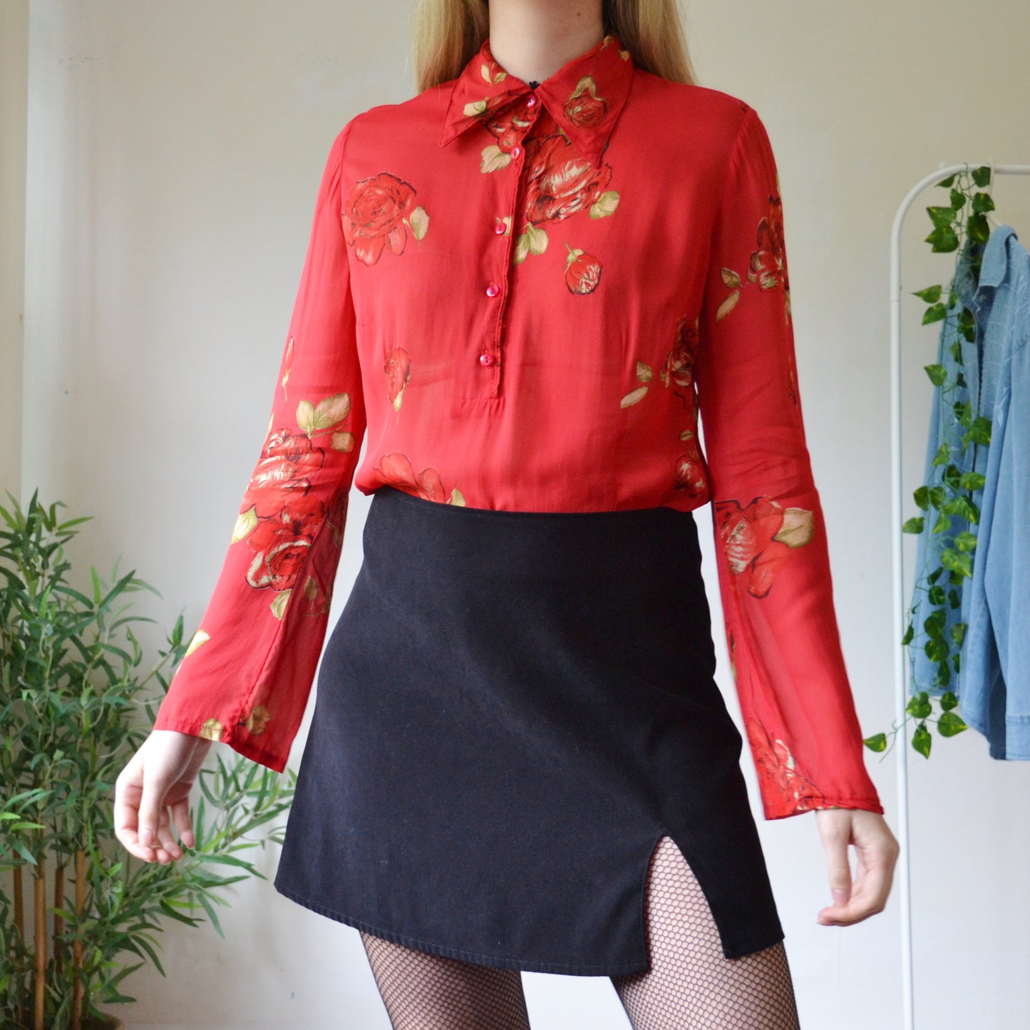 Rose blouse S
