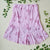 Pink floral skirt uk 24