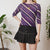 Vintage Stripe Mesh Top M