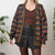 Vintage Geometric Cardigan L