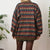 Vintage Geometric Cardigan L