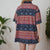 Vintage Abstract Polo Top XL