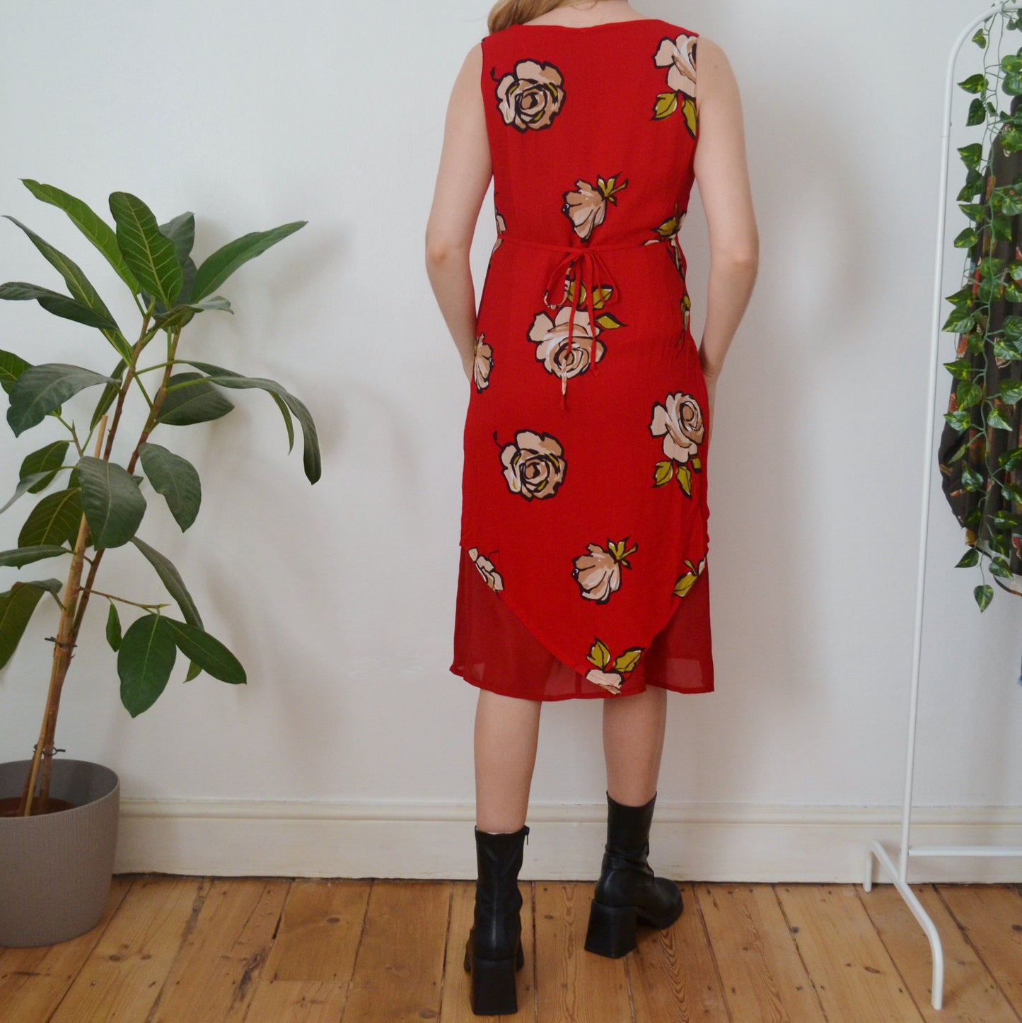 Vintage Rose Dress L
