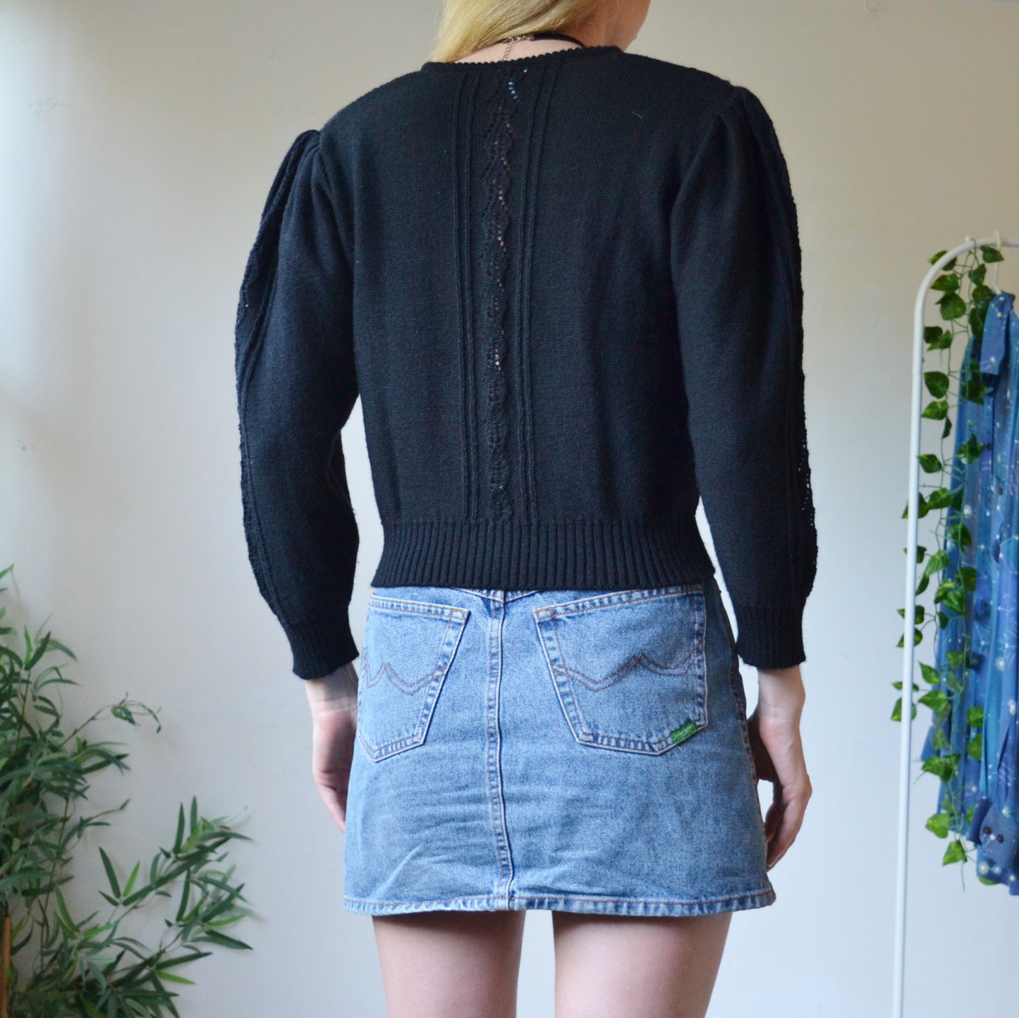 Black cardigan S