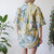 Floral shirt L