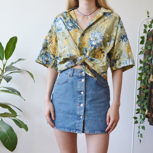 Floral shirt L