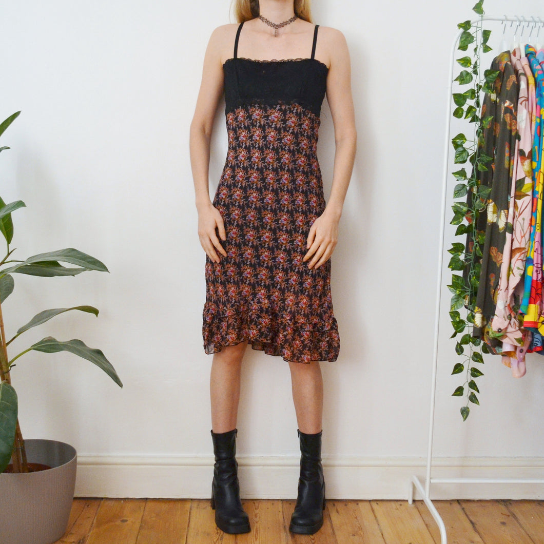 Floral dress M