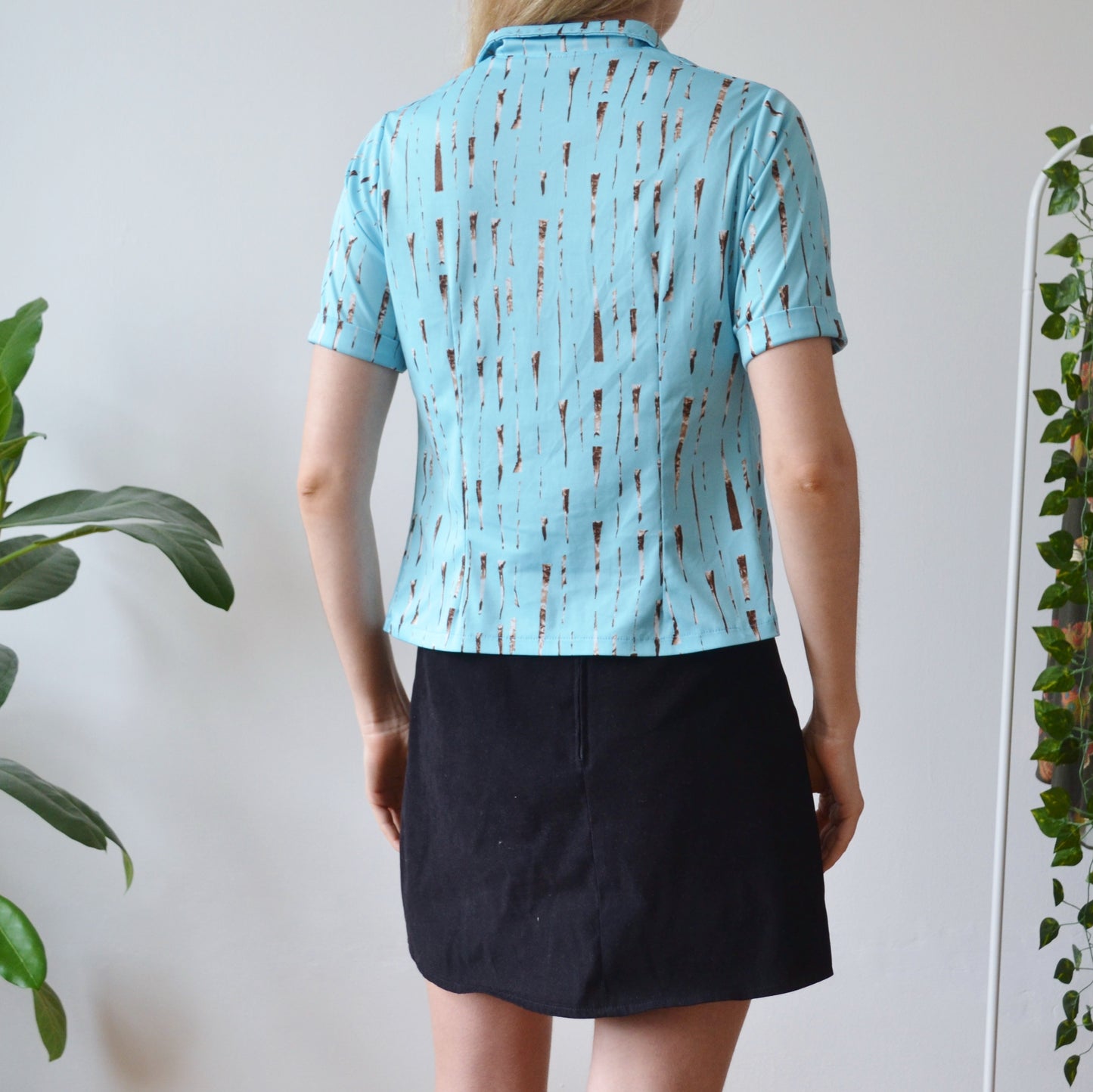 Blue blouse M