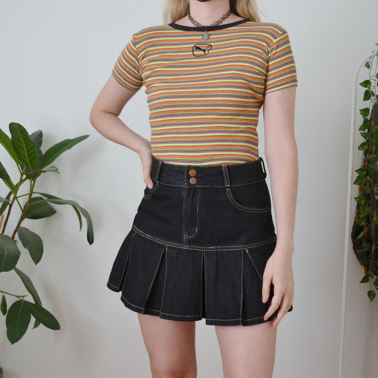 Vintage Puma Stripe Dress S