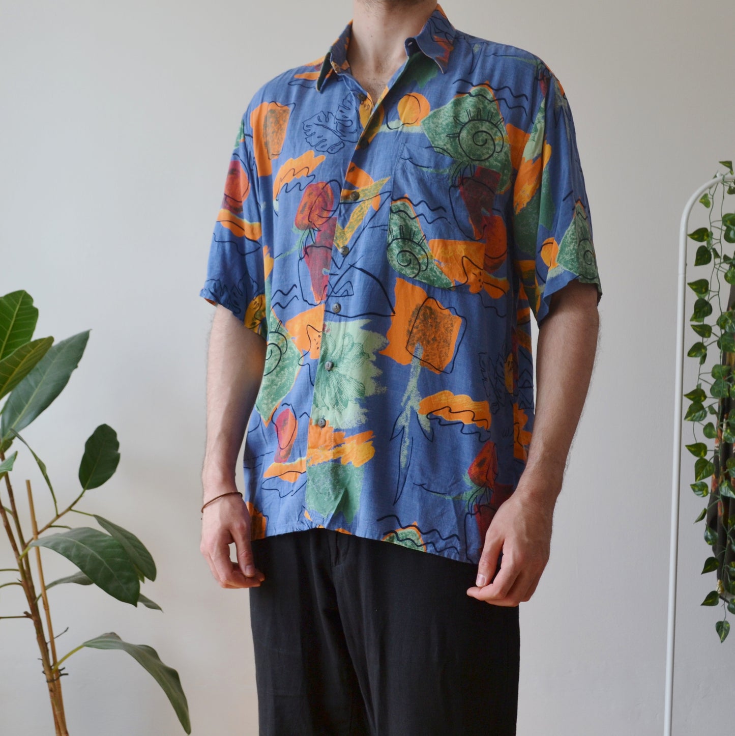 Vintage Beach Shirt L
