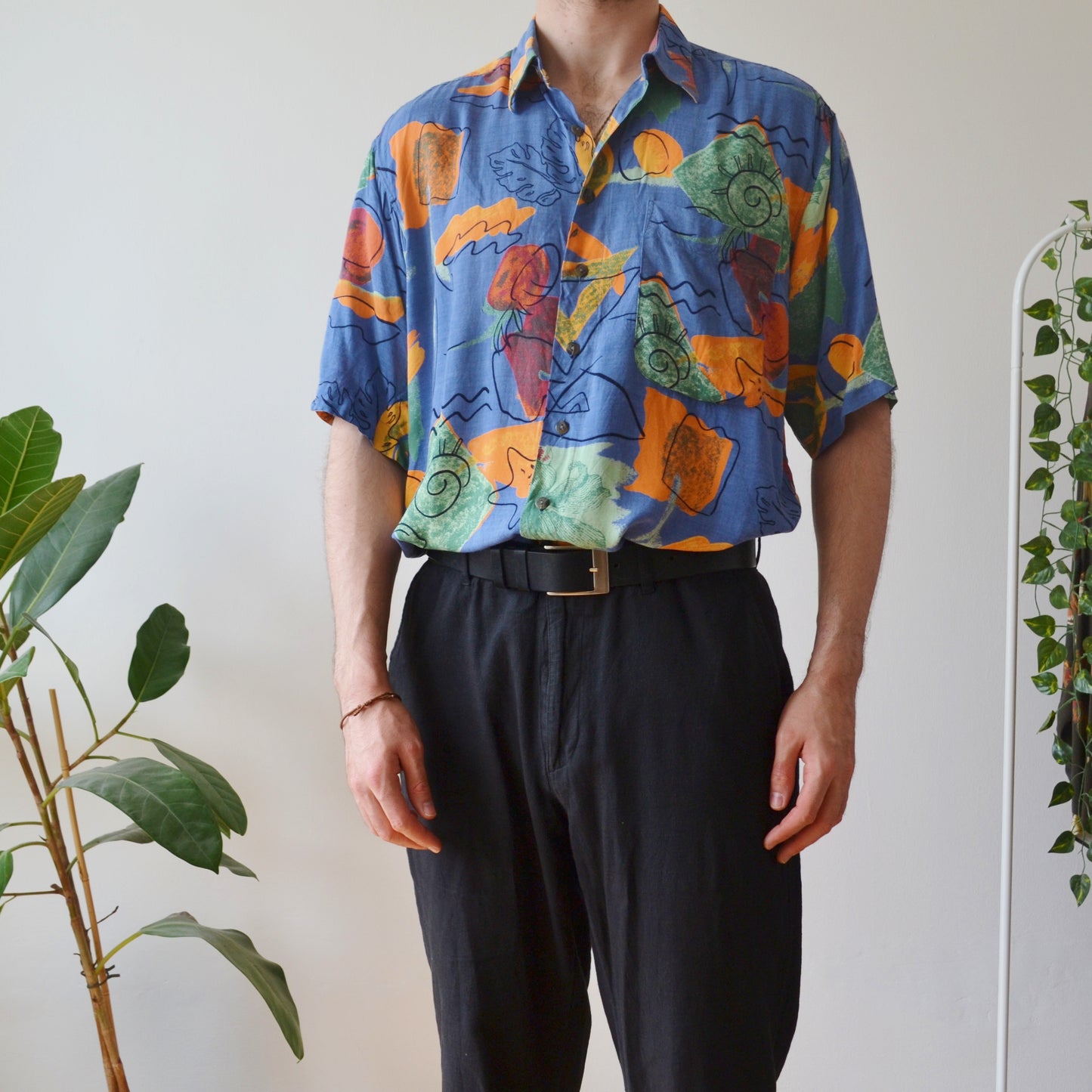 Vintage Beach Shirt L