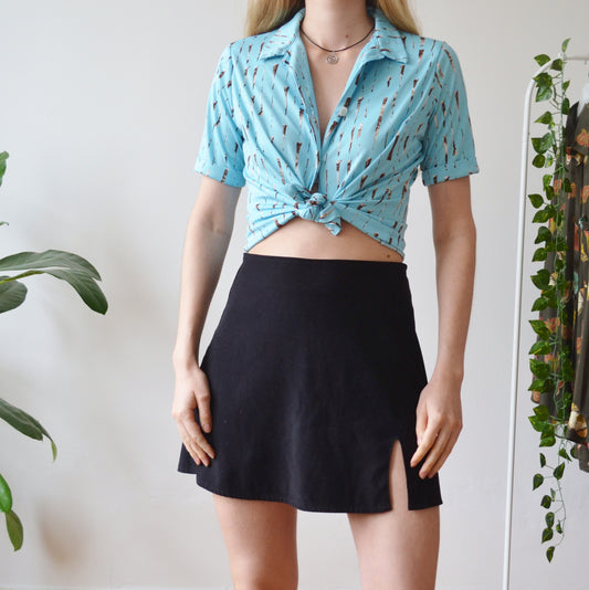 Blue blouse M