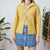 Zip up cardi L