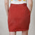 Brick red skirt uk 8