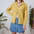 Zip up cardi L