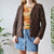 Brown cardi M