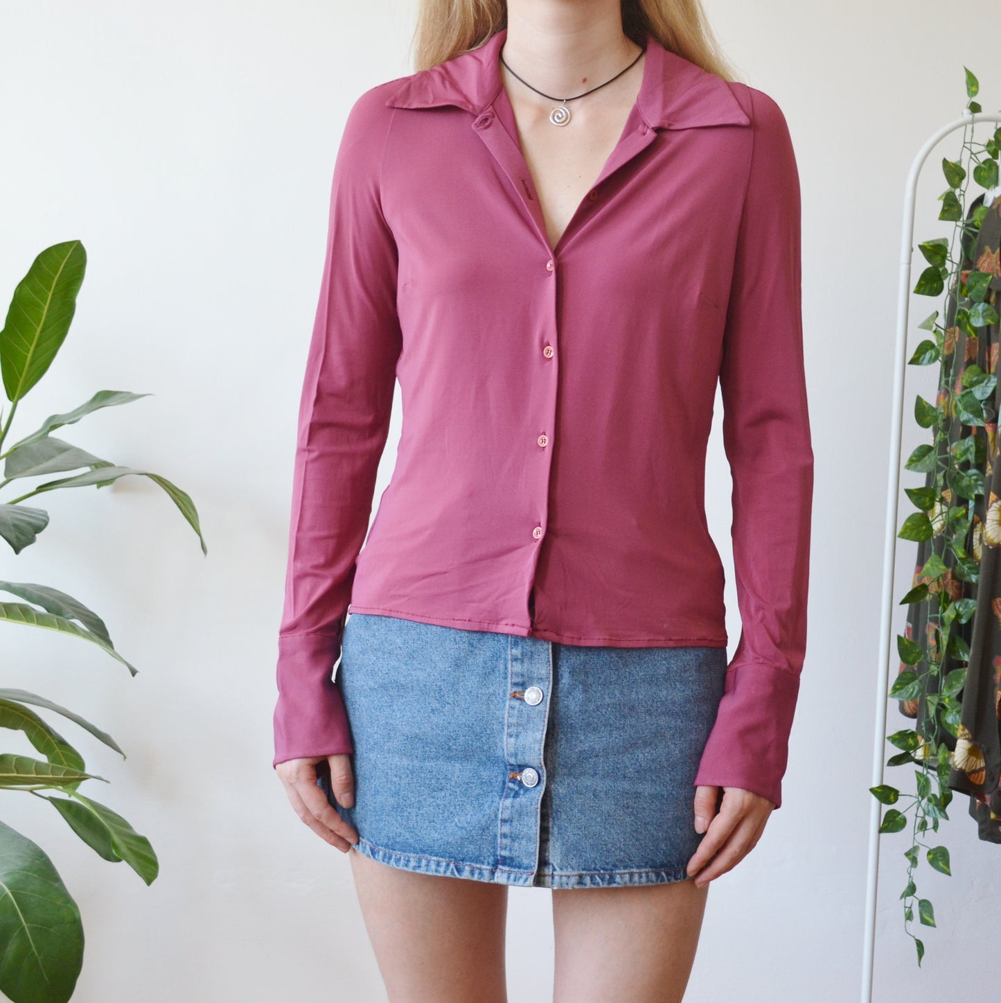 Pink blouse M