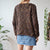 Brown cardi M