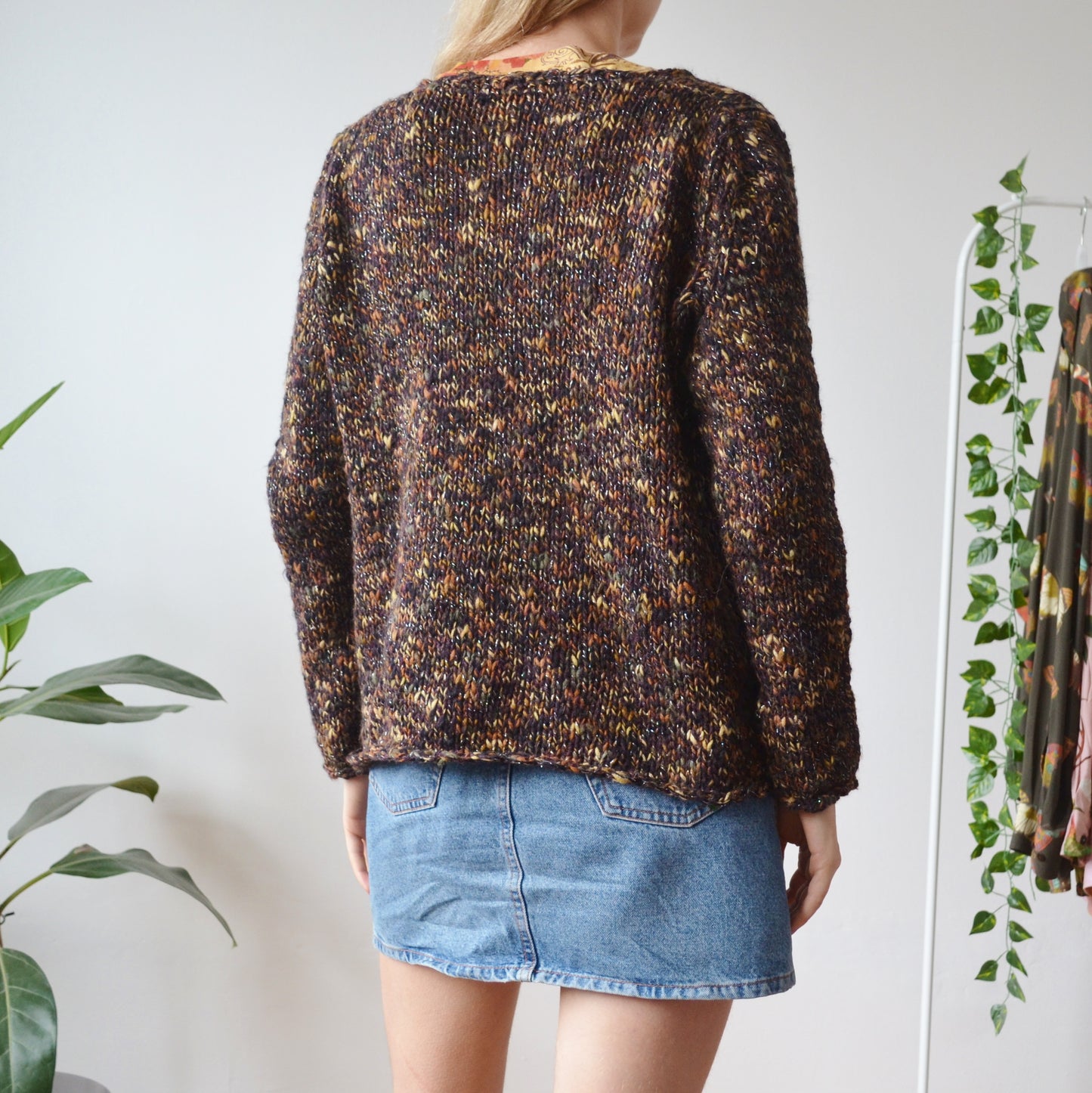 Brown cardi M
