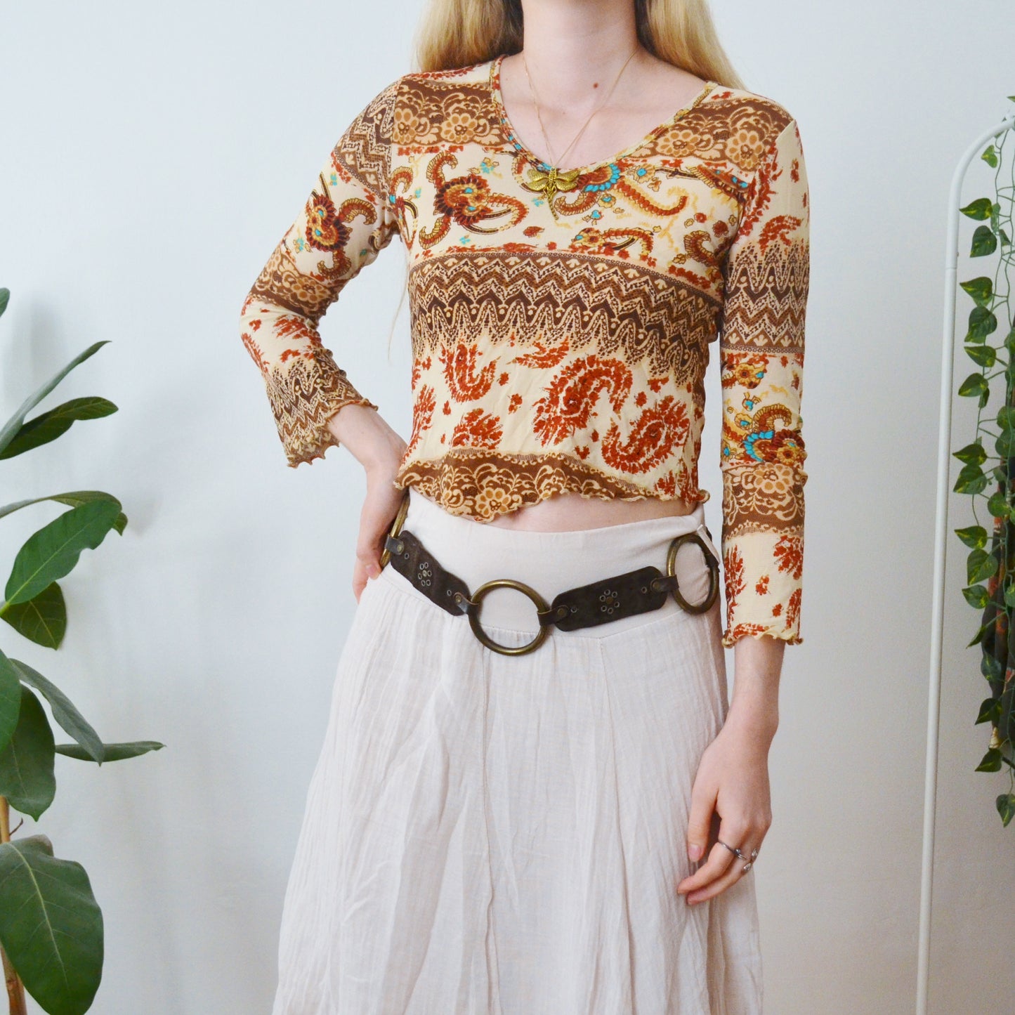 Vintage Paisley Top M