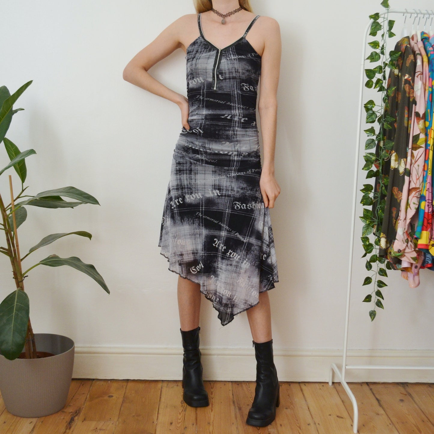 Zip dress S
