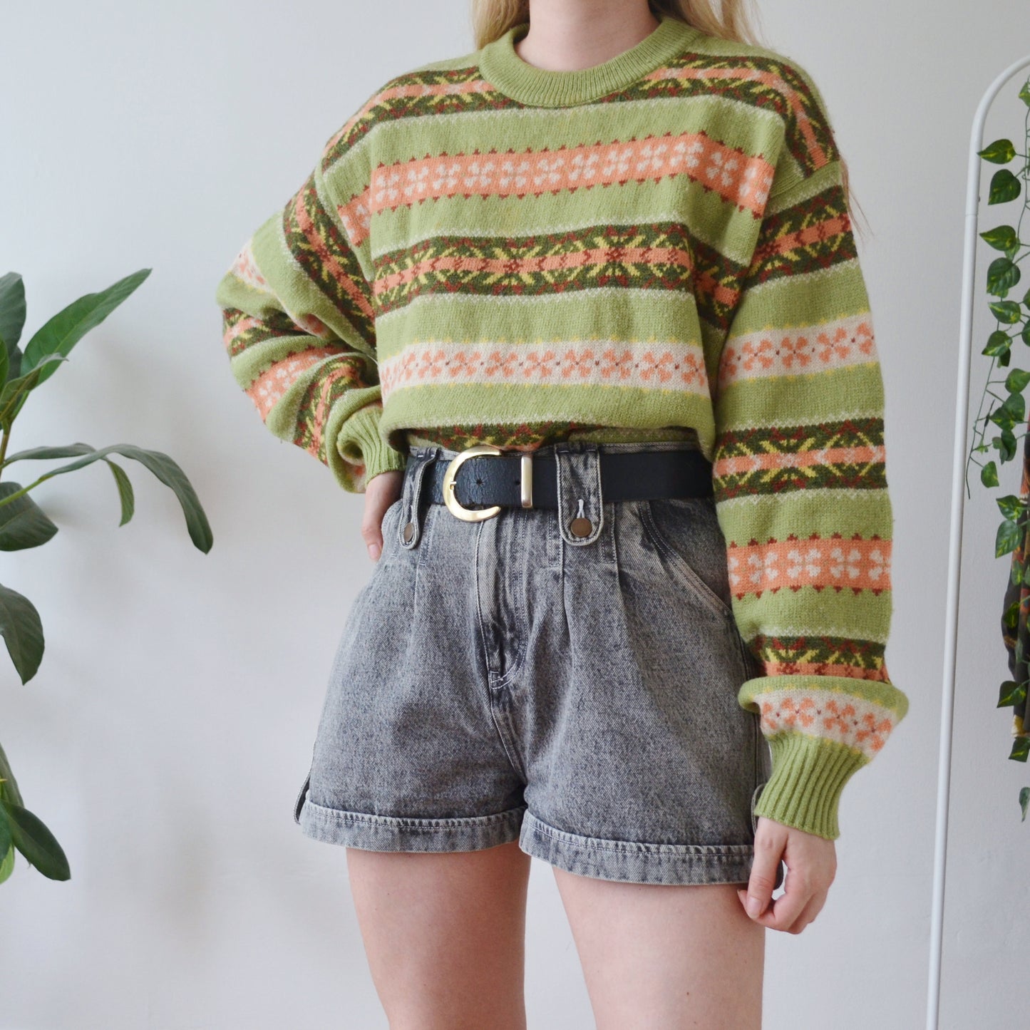 Vintage Pastel Jumper L