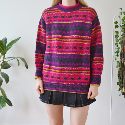 Vintage Retro Jumper L