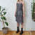 Vintage Textured Dress M