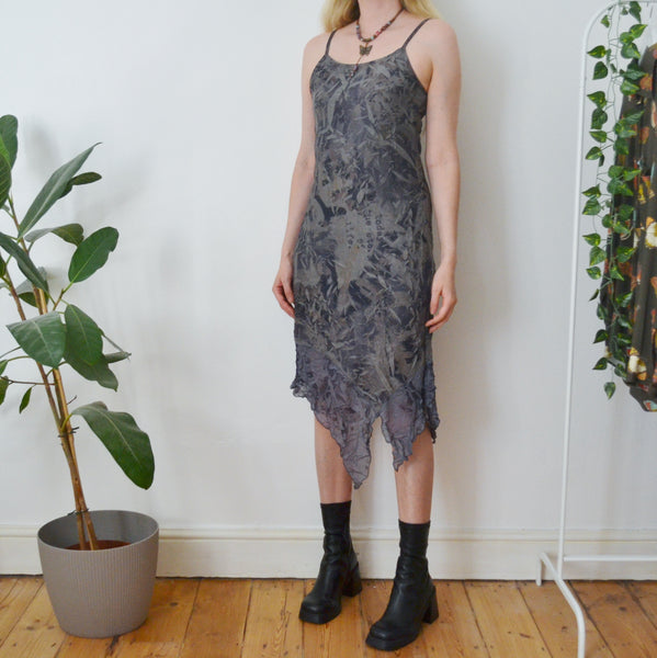 Vintage Textured Dress M