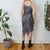 Vintage Textured Dress M
