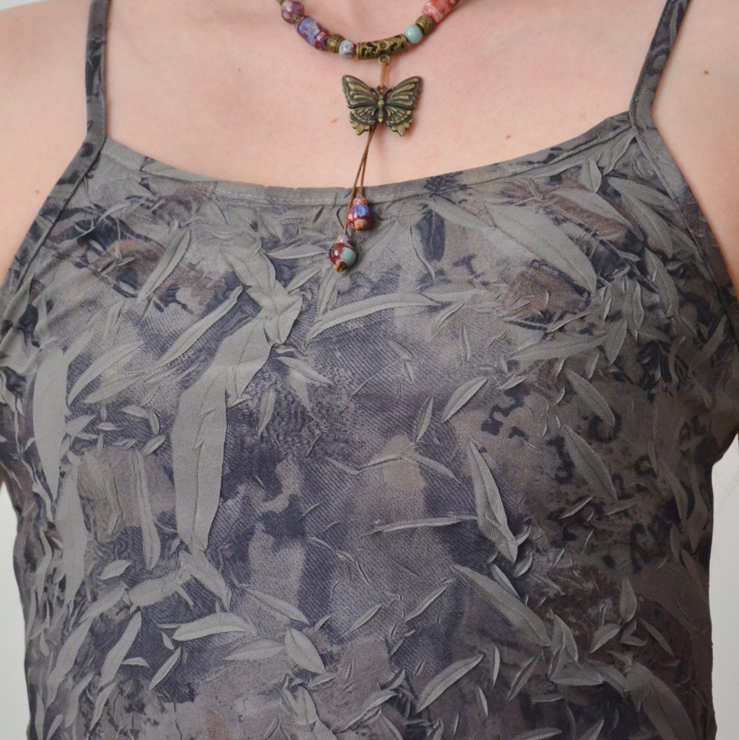 Vintage Textured Dress M