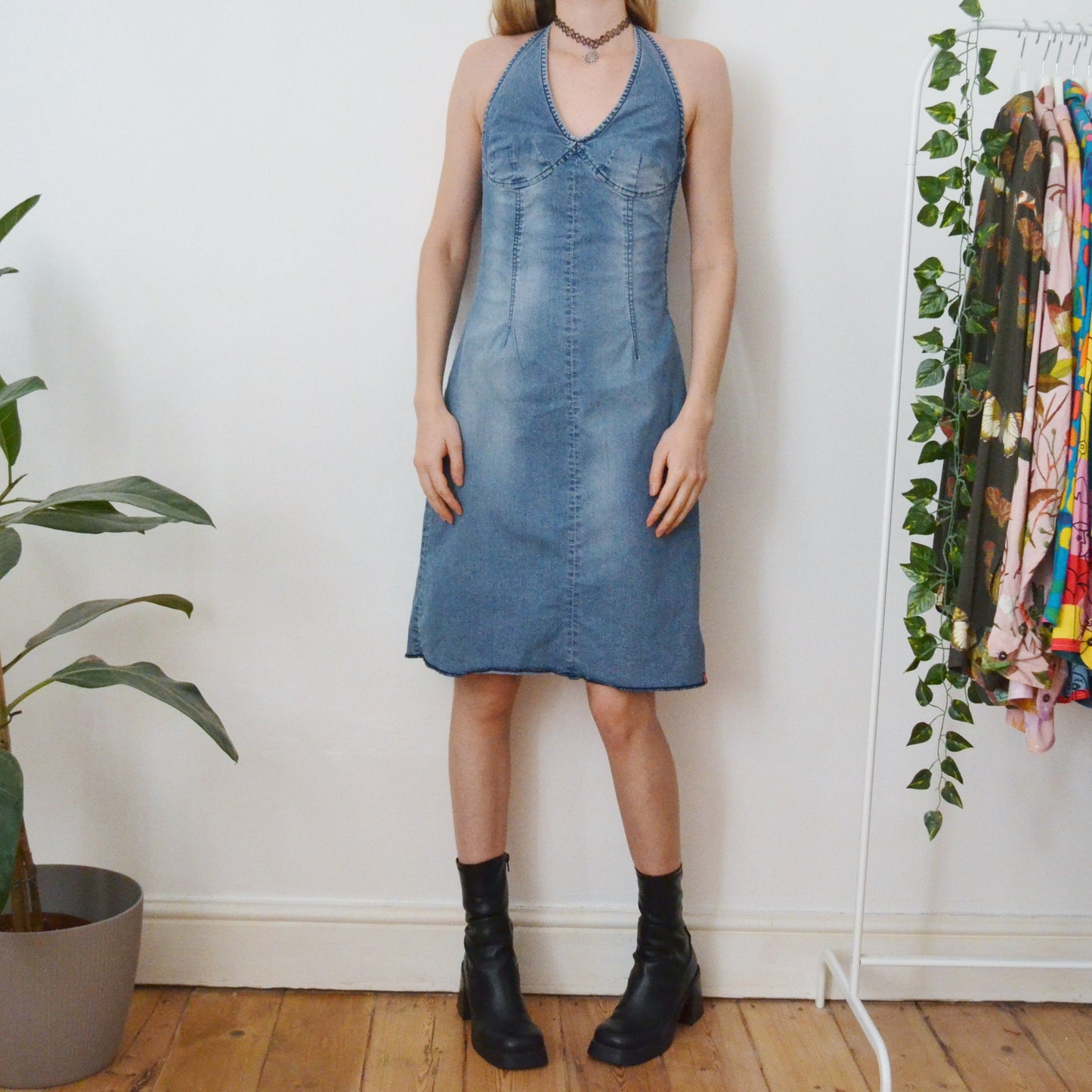 Halterneck dress S