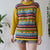 Vintage Colourful Jumper M