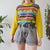 Vintage Colourful Jumper M