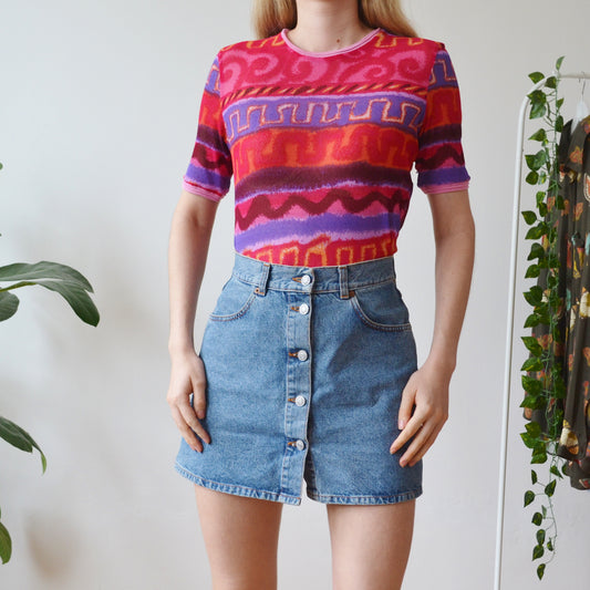 Mesh t shirt M