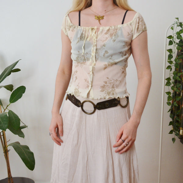 Vintage Rose Top M