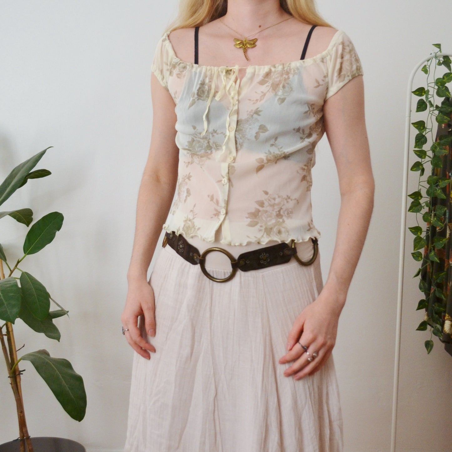 Vintage Rose Top M