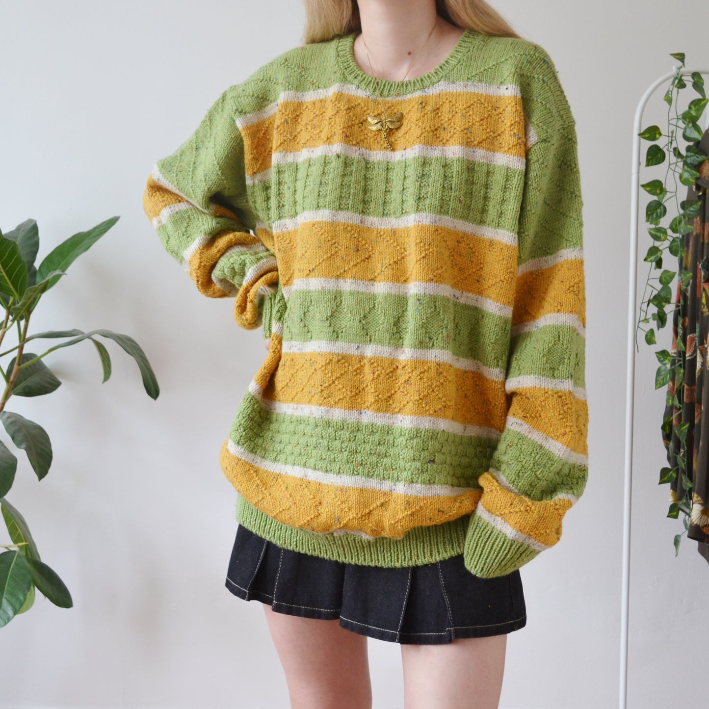 Vintage Stripe Jumper 2XL