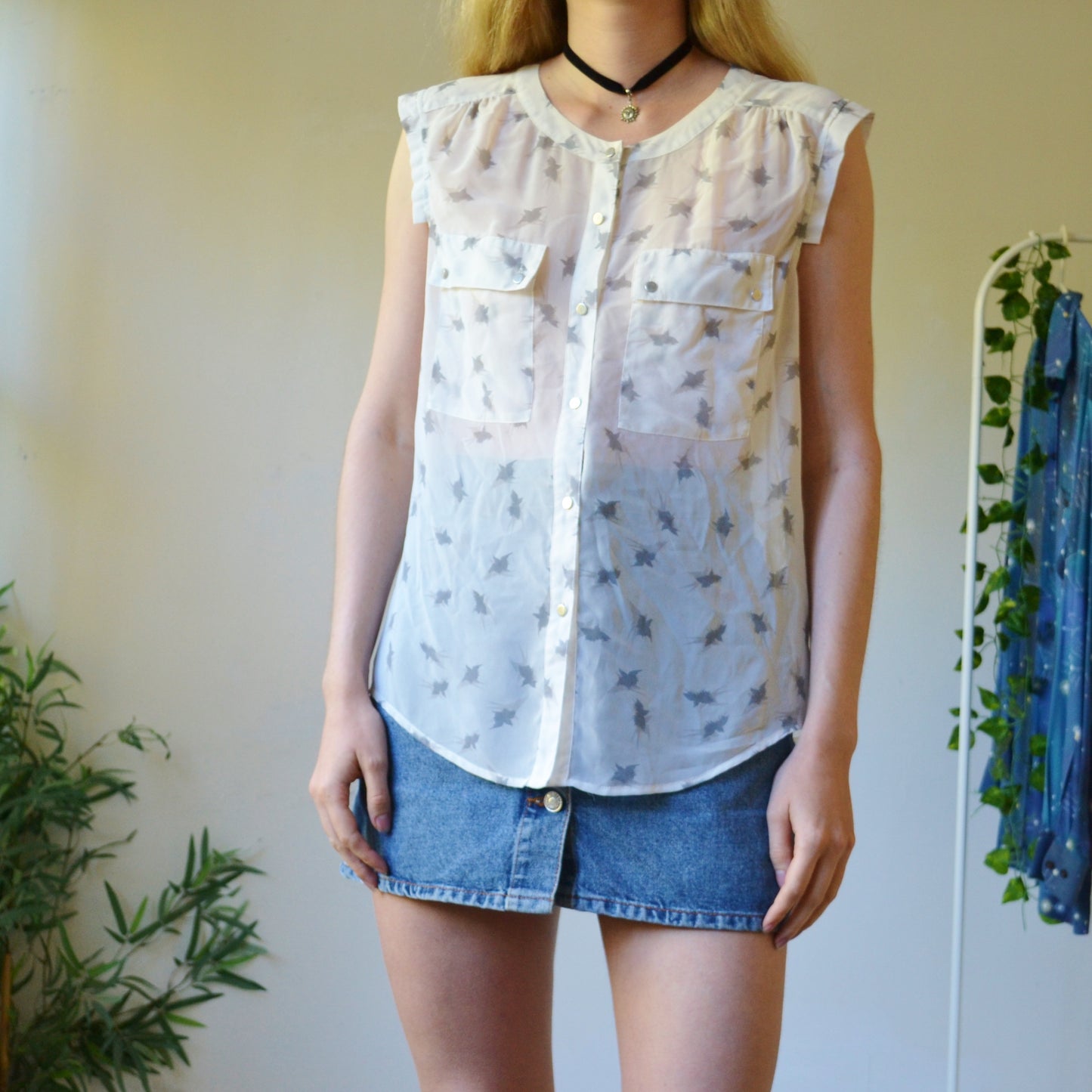 Bird blouse uk 14