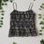 Embroidered cami top M